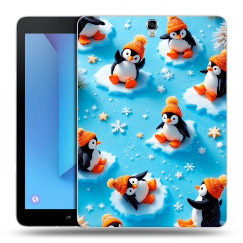 Дизайнерский силиконовый чехол для Samsung Galaxy Tab S3 Новый год
