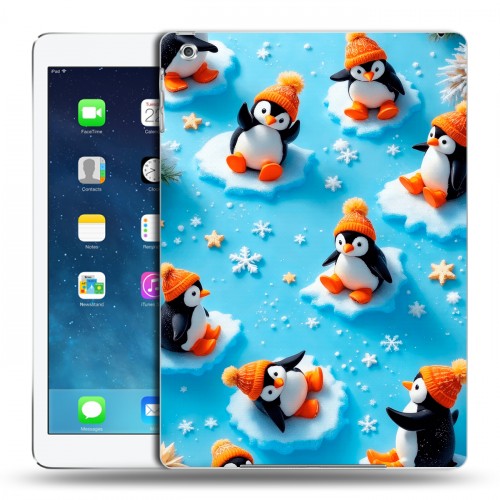 Дизайнерский силиконовый чехол для Ipad (2017) Новый год