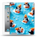 Дизайнерский пластиковый чехол для Ipad 2/3/4 Новый год