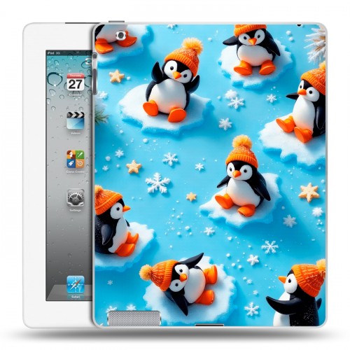 Дизайнерский пластиковый чехол для Ipad 2/3/4 Новый год
