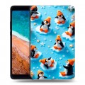 Дизайнерский силиконовый чехол для Xiaomi Mi Pad 4 Новый год
