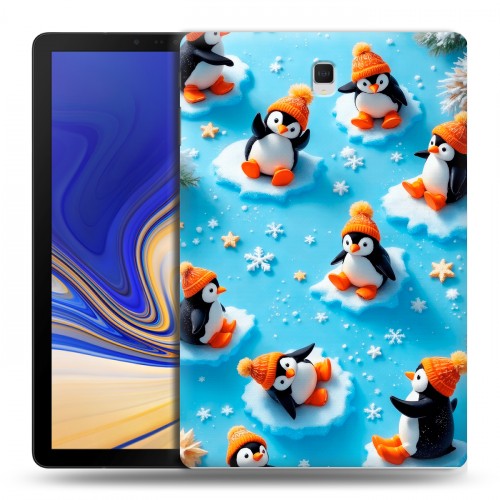 Дизайнерский силиконовый чехол для Samsung Galaxy Tab S4 Новый год