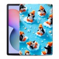 Дизайнерский силиконовый чехол для Samsung Galaxy Tab S6 Lite Новый год