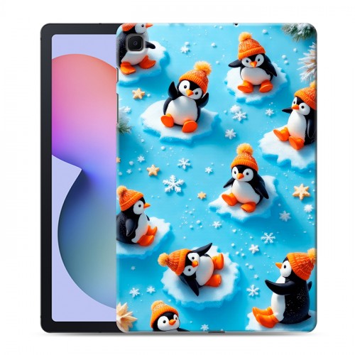 Дизайнерский силиконовый чехол для Samsung Galaxy Tab S6 Lite Новый год