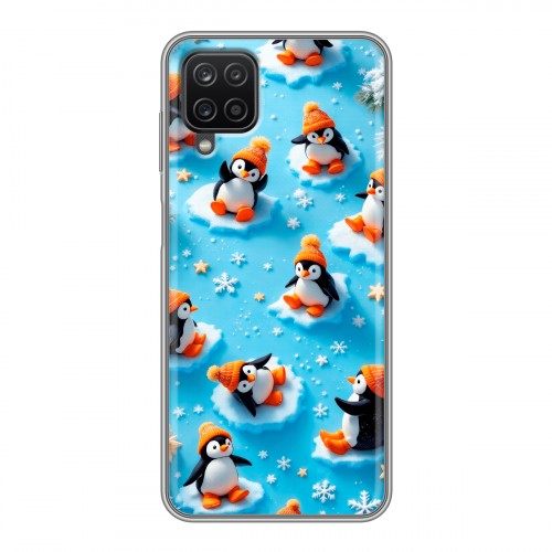 Дизайнерский силиконовый чехол для Samsung Galaxy A12 Новый год