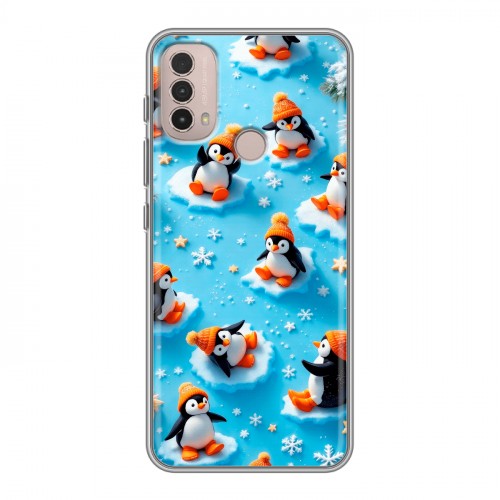 Дизайнерский силиконовый чехол для Lenovo K14 Plus Новый год