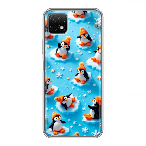 Дизайнерский силиконовый чехол для Wiko T3 Новый год