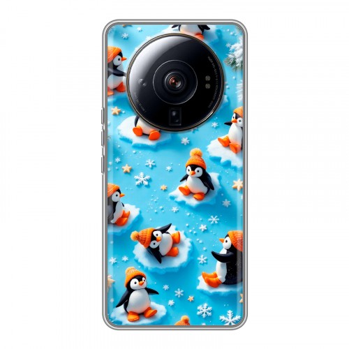 Дизайнерский силиконовый чехол для Xiaomi 12S Ultra Новый год