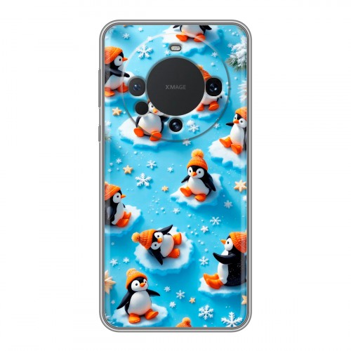 Дизайнерский силиконовый чехол для Huawei Mate 60 Новый год