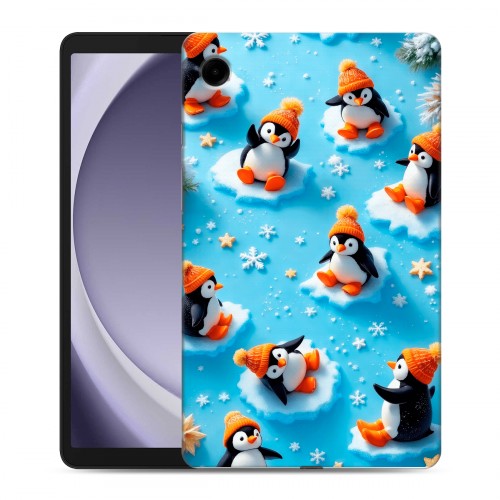 Дизайнерский силиконовый чехол для Samsung Galaxy Tab A9 Новый год