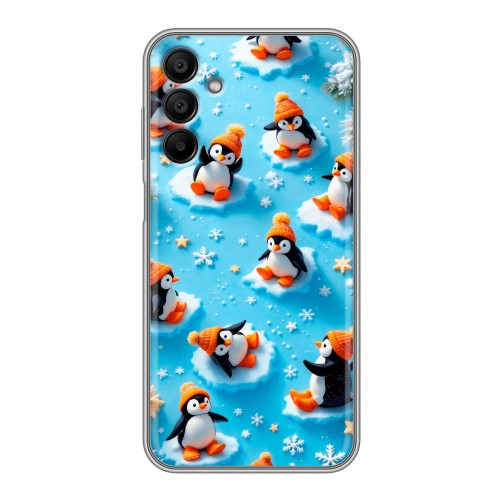 Дизайнерский силиконовый чехол для Samsung Galaxy A15 Новый год