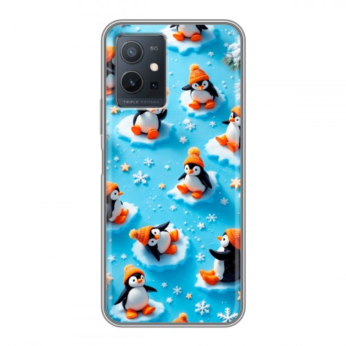 Дизайнерский силиконовый чехол для Vivo Y55 5G Новый год