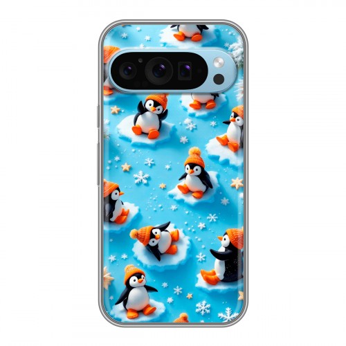 Дизайнерский силиконовый чехол для Google Pixel 9 Новый год