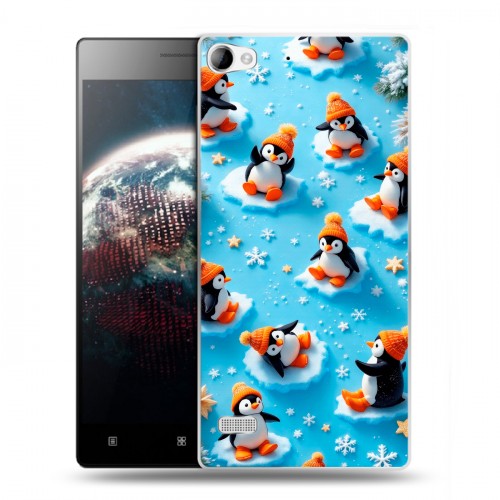 Дизайнерский пластиковый чехол для Lenovo Vibe X2 Новый год