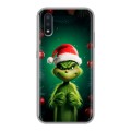 Дизайнерский силиконовый чехол для Samsung Galaxy M01 Гринч Новый год Рождество