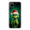 Дизайнерский силиконовый чехол для Realme C11 Гринч Новый год Рождество