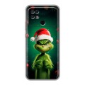 Дизайнерский силиконовый чехол для Xiaomi Poco C40 Гринч Новый год Рождество