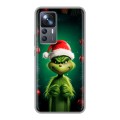 Дизайнерский силиконовый чехол для Xiaomi 12T Гринч Новый год Рождество