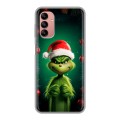 Дизайнерский силиконовый чехол для Samsung Galaxy A04s Гринч Новый год Рождество