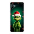 Дизайнерский силиконовый чехол для Samsung Galaxy A04 Гринч Новый год Рождество