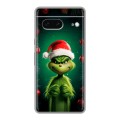 Дизайнерский силиконовый чехол для Google Pixel 7 Гринч Новый год Рождество