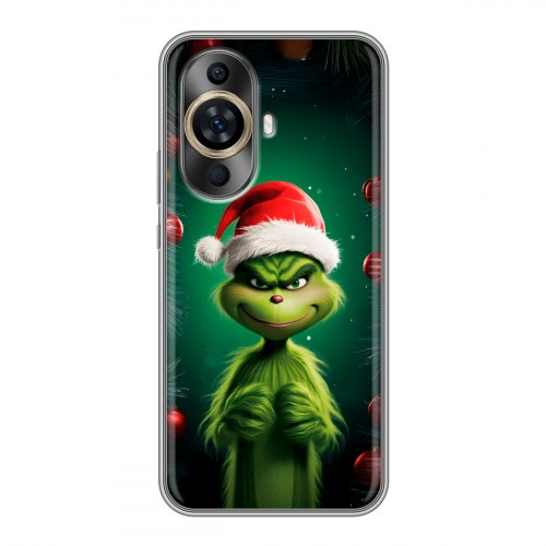 Дизайнерский силиконовый чехол для Huawei Nova 11 Гринч Новый год Рождество
