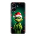 Дизайнерский силиконовый чехол для Xiaomi Poco C65 Гринч Новый год Рождество