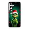 Дизайнерский силиконовый чехол для Samsung Galaxy S24 Гринч Новый год Рождество