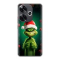 Дизайнерский силиконовый чехол для Xiaomi Redmi Turbo 3 Гринч Новый год Рождество