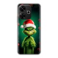 Дизайнерский силиконовый чехол для RedMi 13 4G Гринч Новый год Рождество