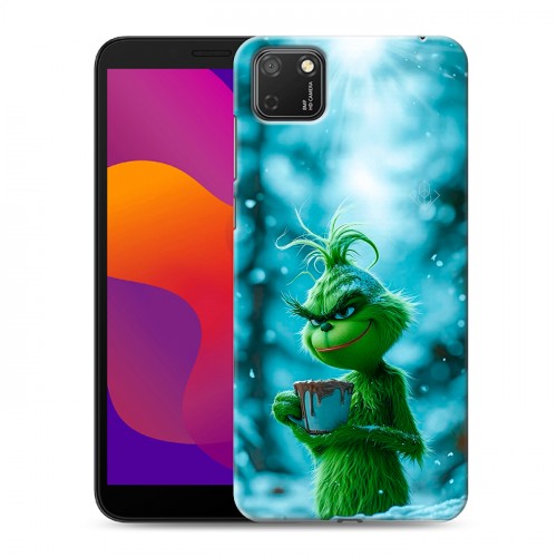 Дизайнерский силиконовый чехол для Huawei Honor 9S Новый год гринч