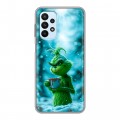 Дизайнерский силиконовый чехол для Samsung Galaxy A23 Новый год гринч