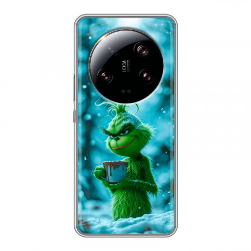 Дизайнерский силиконовый чехол для Xiaomi 13 Ultra Новый год гринч