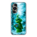 Дизайнерский силиконовый чехол для Huawei Nova 11 Новый год гринч