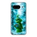 Дизайнерский силиконовый чехол для Google Pixel 8 Новый год гринч