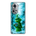 Дизайнерский силиконовый чехол для OPPO Reno 11 Новый год гринч