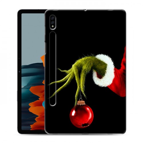 Дизайнерский силиконовый чехол для Samsung Galaxy Tab S7 Новый год Гринч