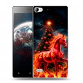 Дизайнерский пластиковый чехол для Lenovo Vibe X2 Новый год
