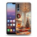 Дизайнерский силиконовый с усиленными углами чехол для Huawei P20 Pro Новый год