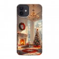 Дизайнерский силиконовый чехол для Iphone 12 Новый год