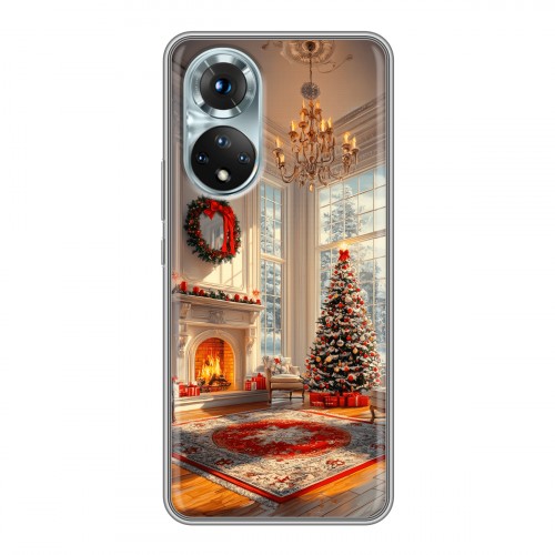 Дизайнерский силиконовый чехол для Huawei Honor 50 Новый год
