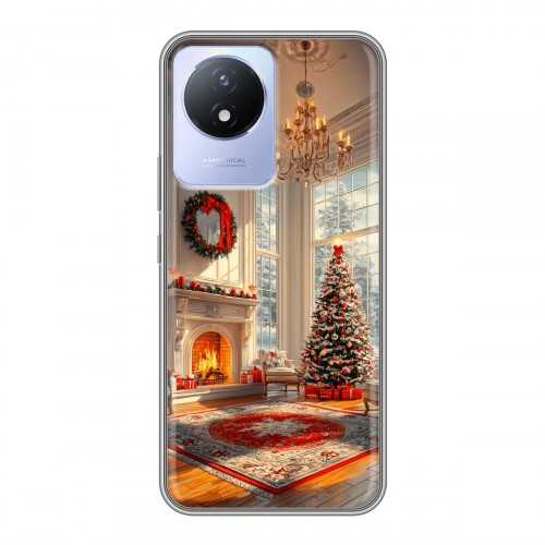 Дизайнерский силиконовый чехол для Vivo Y11 (2023) Новый год