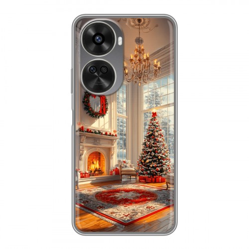 Дизайнерский силиконовый чехол для Huawei Nova 11 SE Новый год