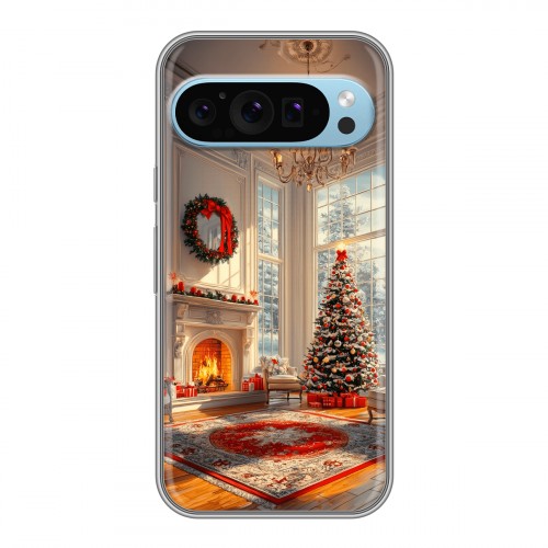 Дизайнерский силиконовый чехол для Google Pixel 9 Новый год