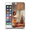 Дизайнерский силиконовый чехол для Iphone 6 Plus/6s Plus Новый год