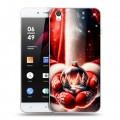 Дизайнерский пластиковый чехол для OnePlus X Новый год