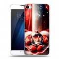 Дизайнерский пластиковый чехол для Meizu U20 Новый год
