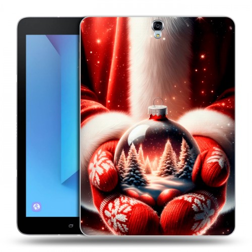 Дизайнерский силиконовый чехол для Samsung Galaxy Tab S3 Новый год