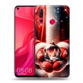 Дизайнерский пластиковый чехол для Huawei Nova 4 Новый год