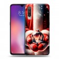 Дизайнерский пластиковый чехол для Xiaomi Mi9 Новый год